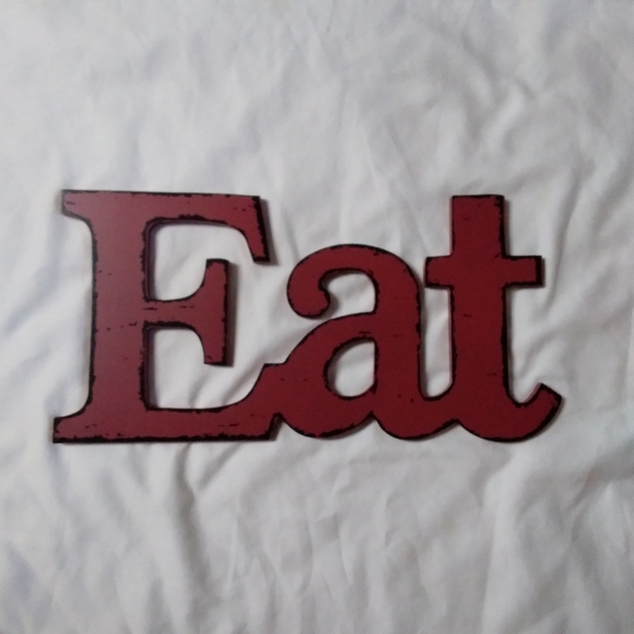 Rustic Red Wall Decor Sign - Picture 4 of 4